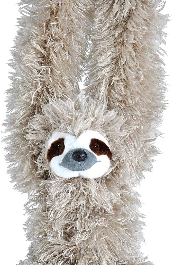 Wild Republic Hanging 30 Sloth Plush Toy