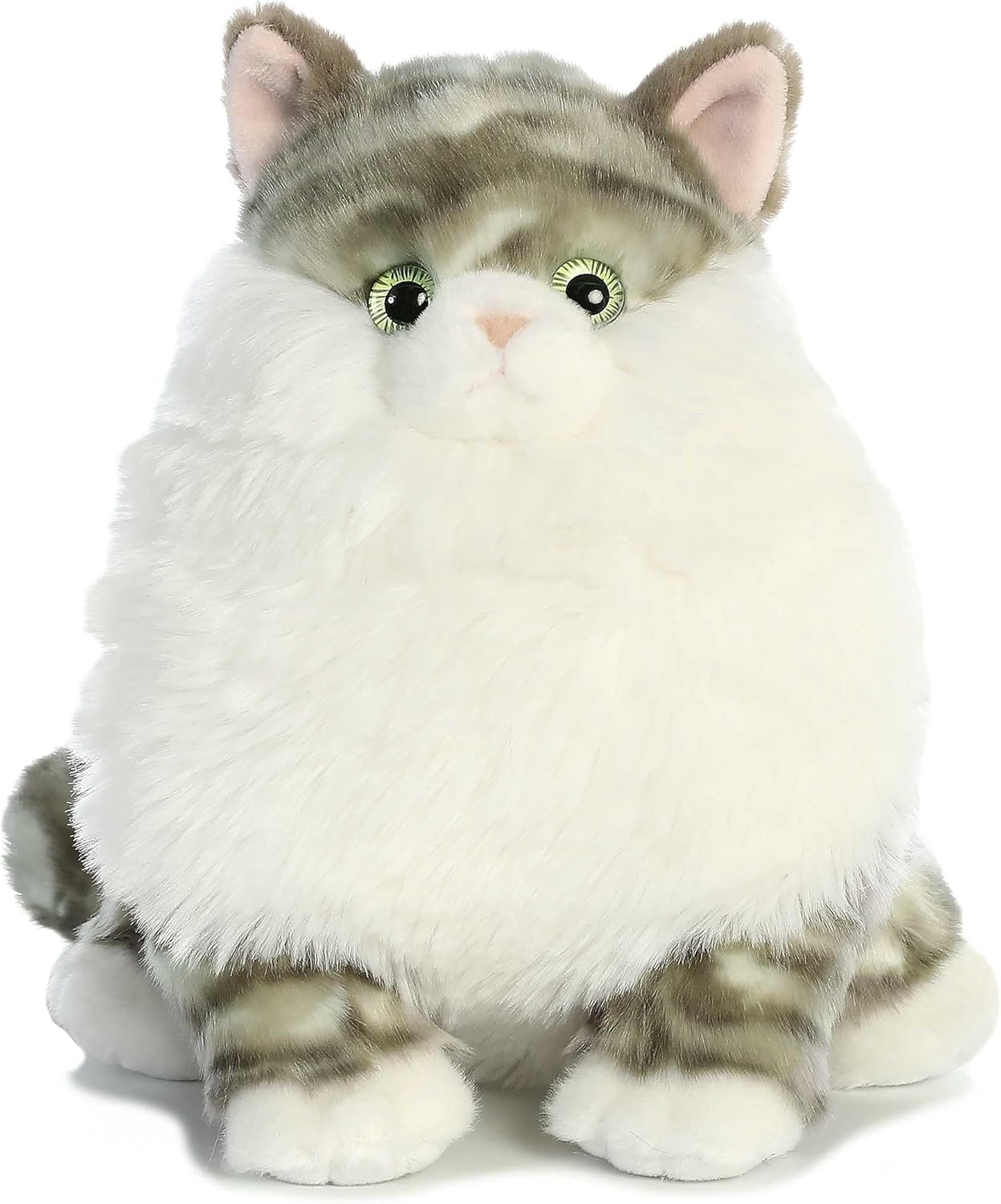 Aurora Gray Tabby Stuffed Animal 95 Inches