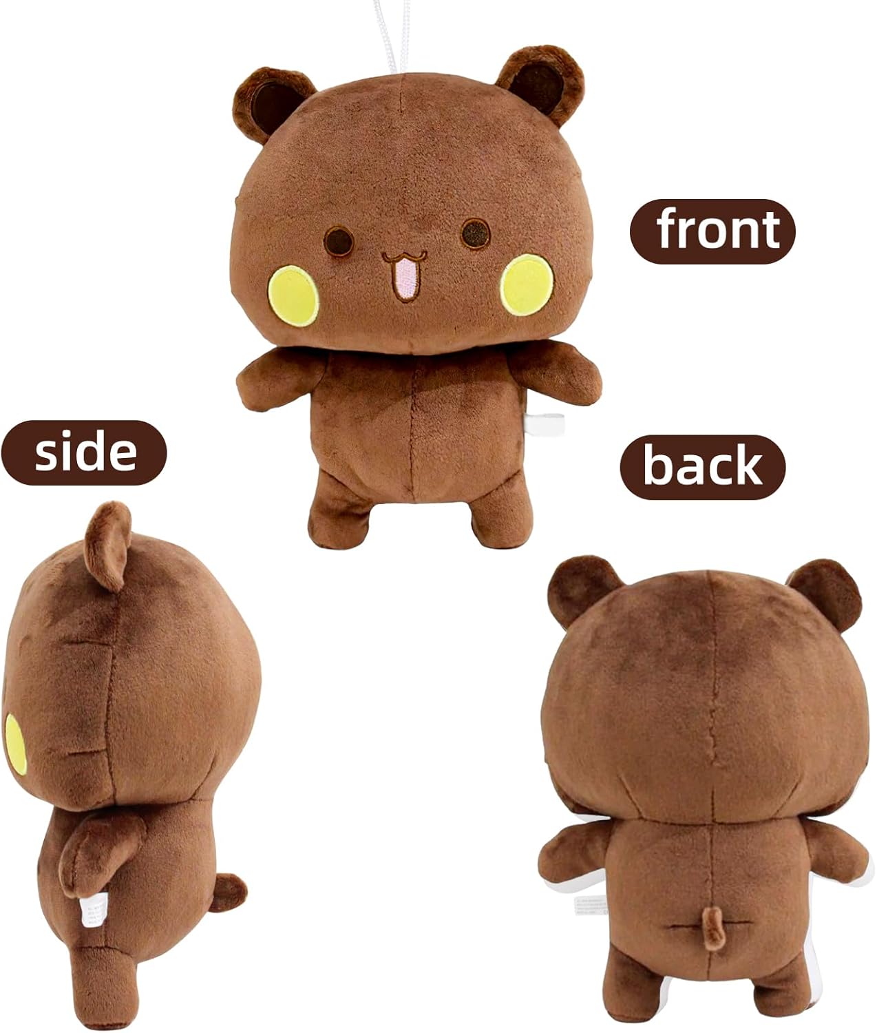 2 Pcs Bubu Dudu Bear Plush Toy for Kids and Girls