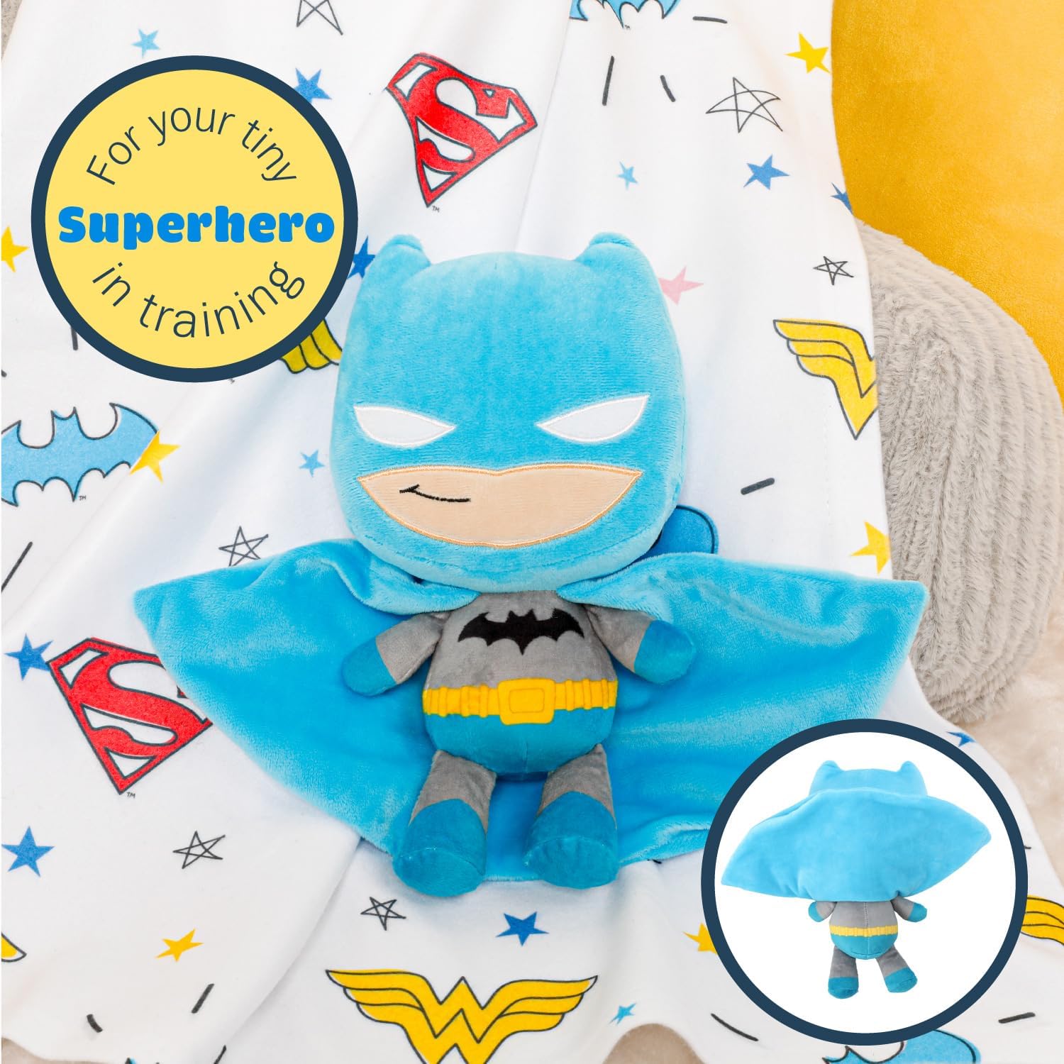 KIDS PREFERRED Batman Stuffed Animal 10 Inches