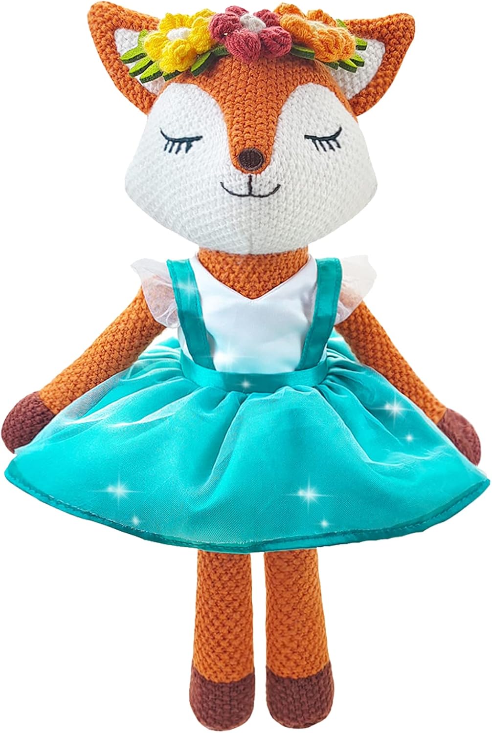 Justqunseen Cute Fox Stuffed Animal for Girls