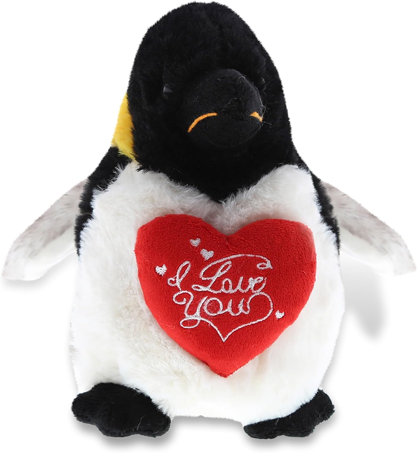 DolliBu I Love You Emperor Penguin Plush - 7 Inches