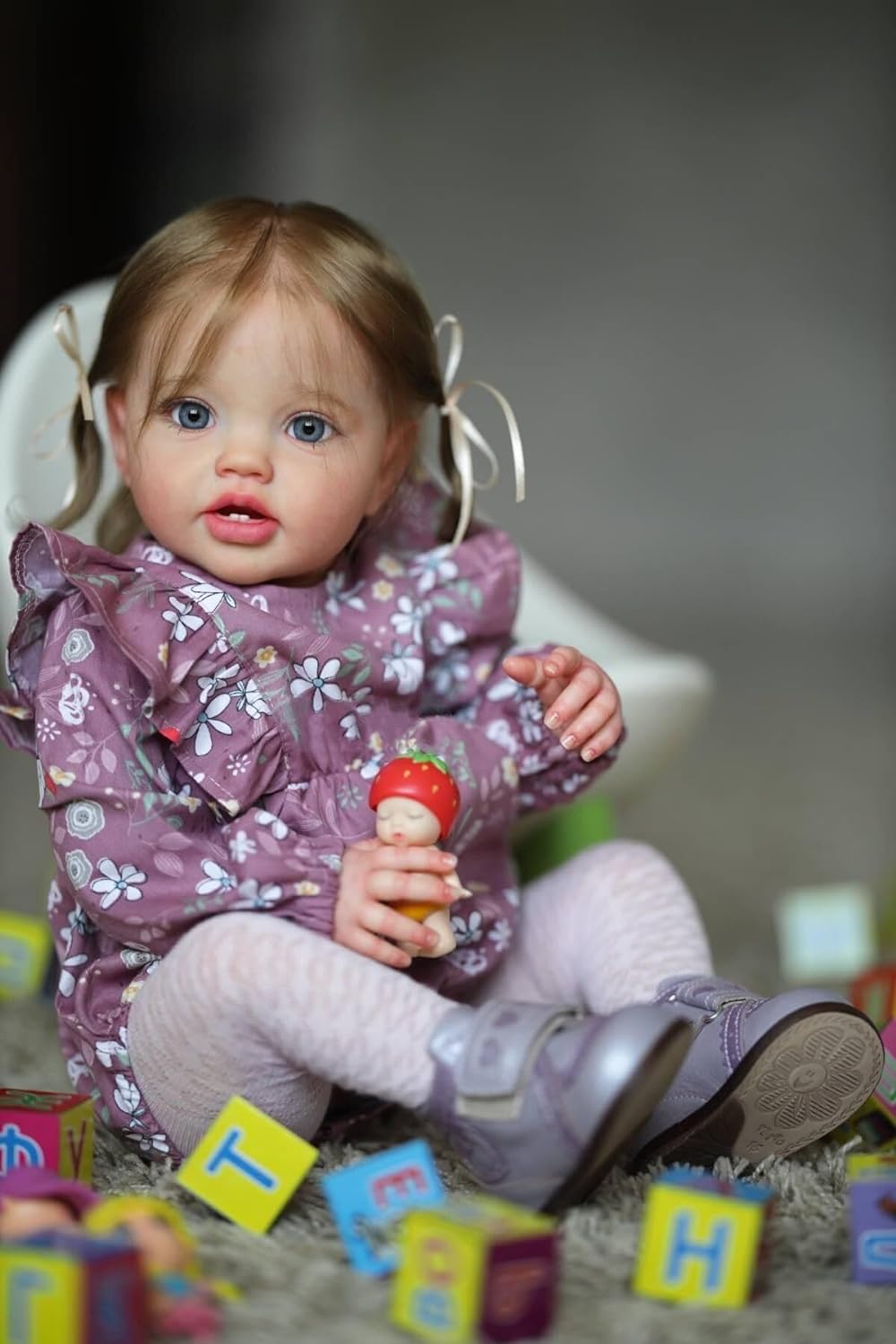 Angelbaby 24 Inch Lifelike Reborn Toddler Girl Doll