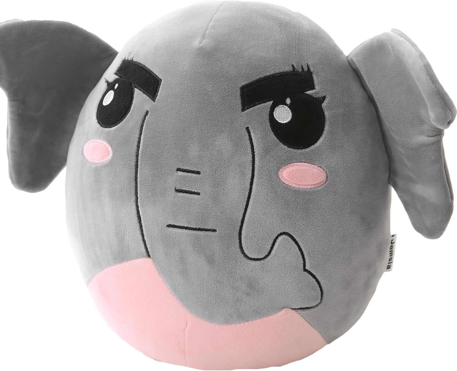 Jemsia 12 Plush Elephant Pillow for Kids and Adults