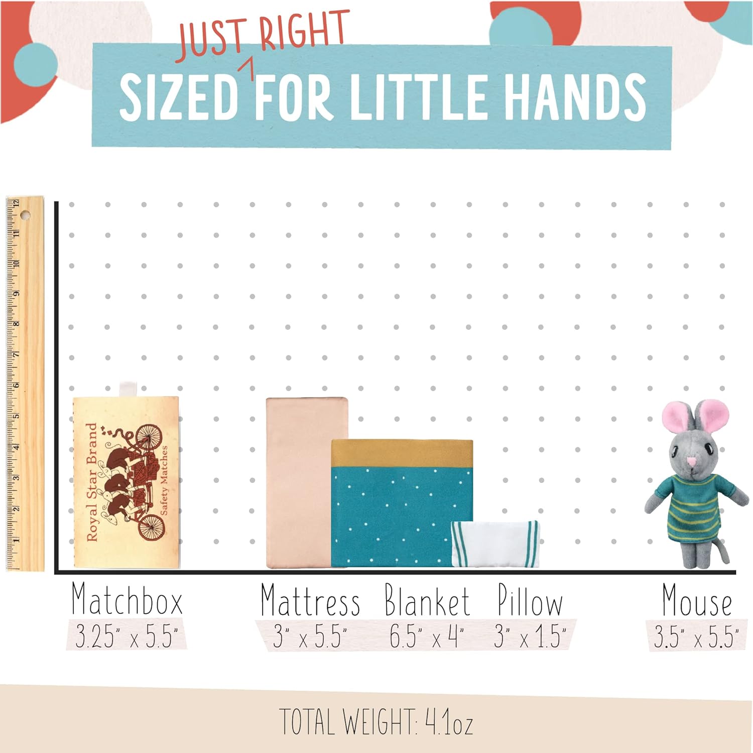 Harper the Field Mouse Match Box Playset 1