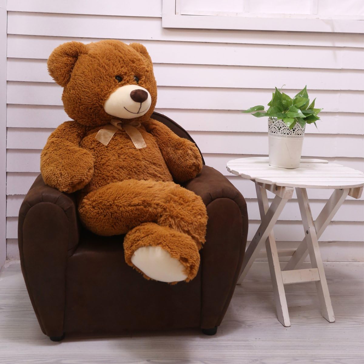 HollyHOME 36 Inch Big Teddy Bear Brown Plush