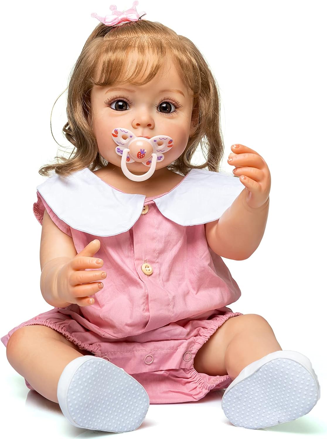 Angelbaby 55cm Handmade Silicone Baby Doll with Accessories