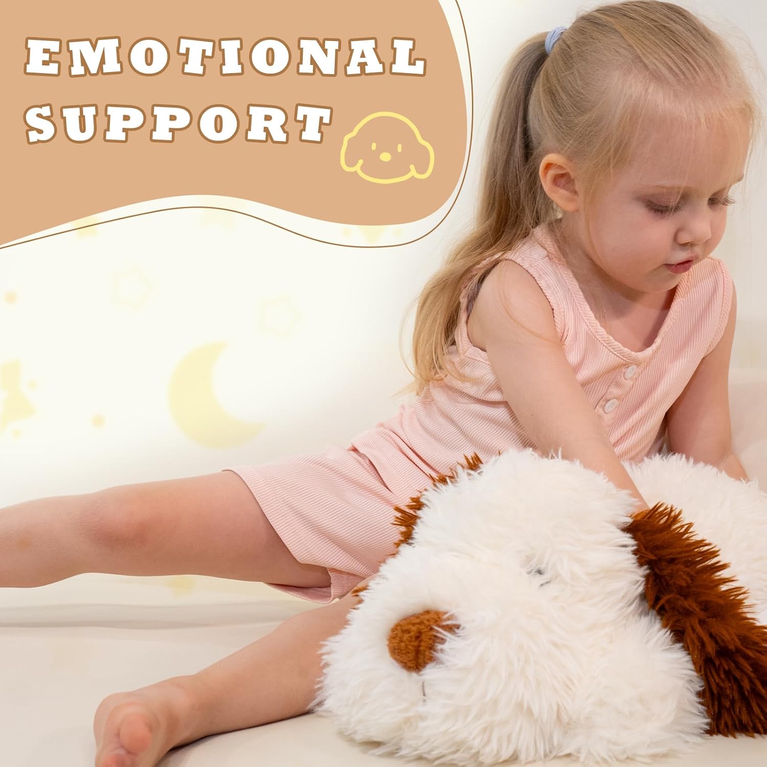 Puppy Stuffed Animal 20 Inch Plush Toy for Kids