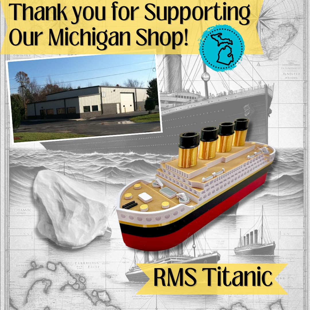 8 Inch Titanic Pool Toy and Bath Toy for Kids