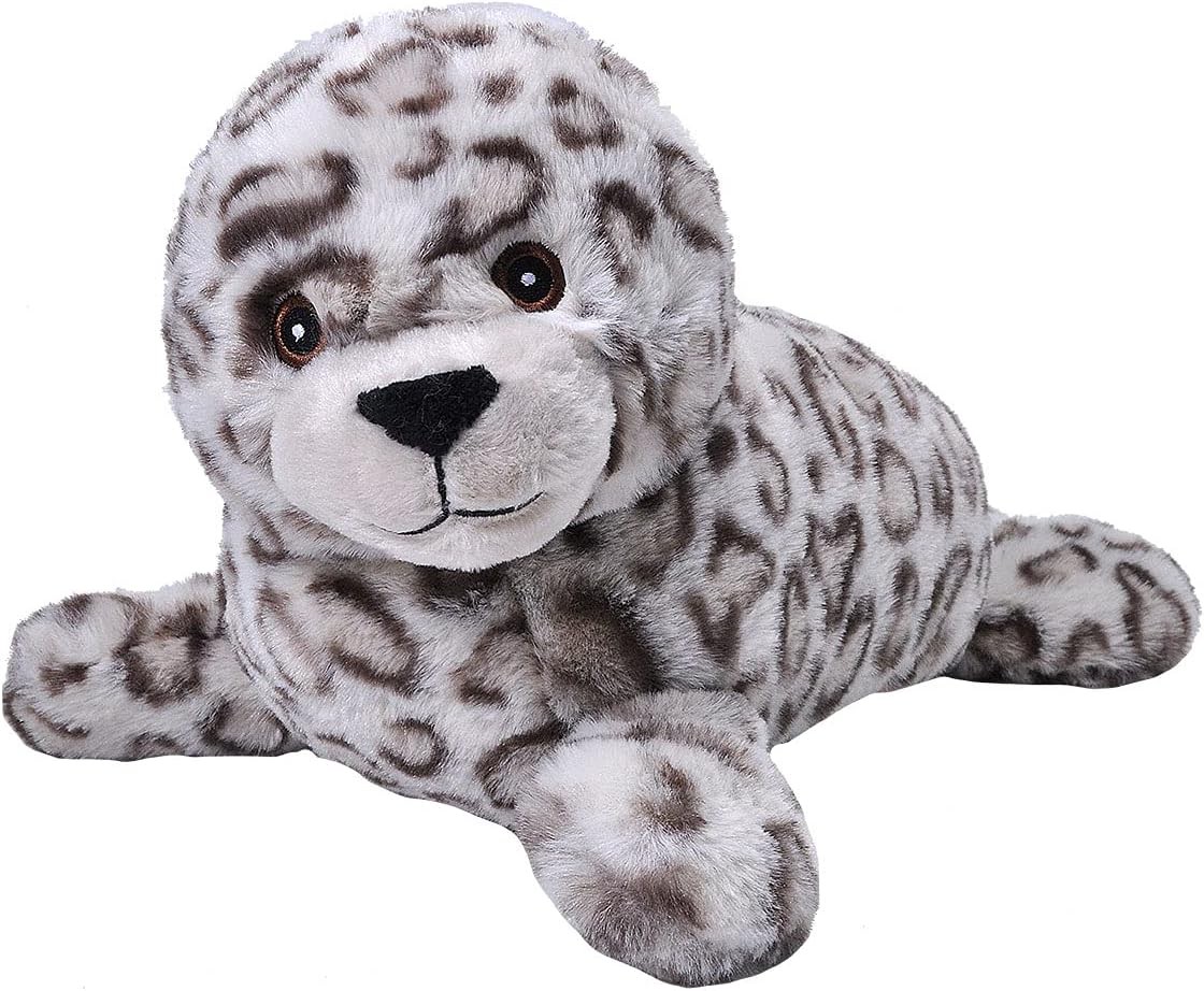 Wild Republic EcoKins Harbor Seal Pup 12 Inch Stuffed Animal