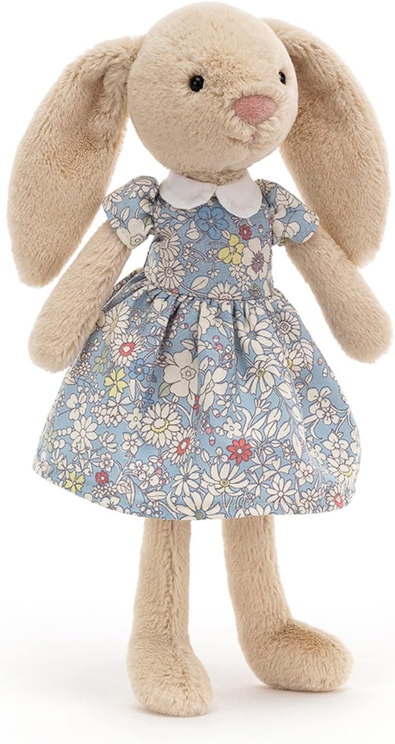 Jellycat Lottie Bunny Floral 11 Inch Plush Toy