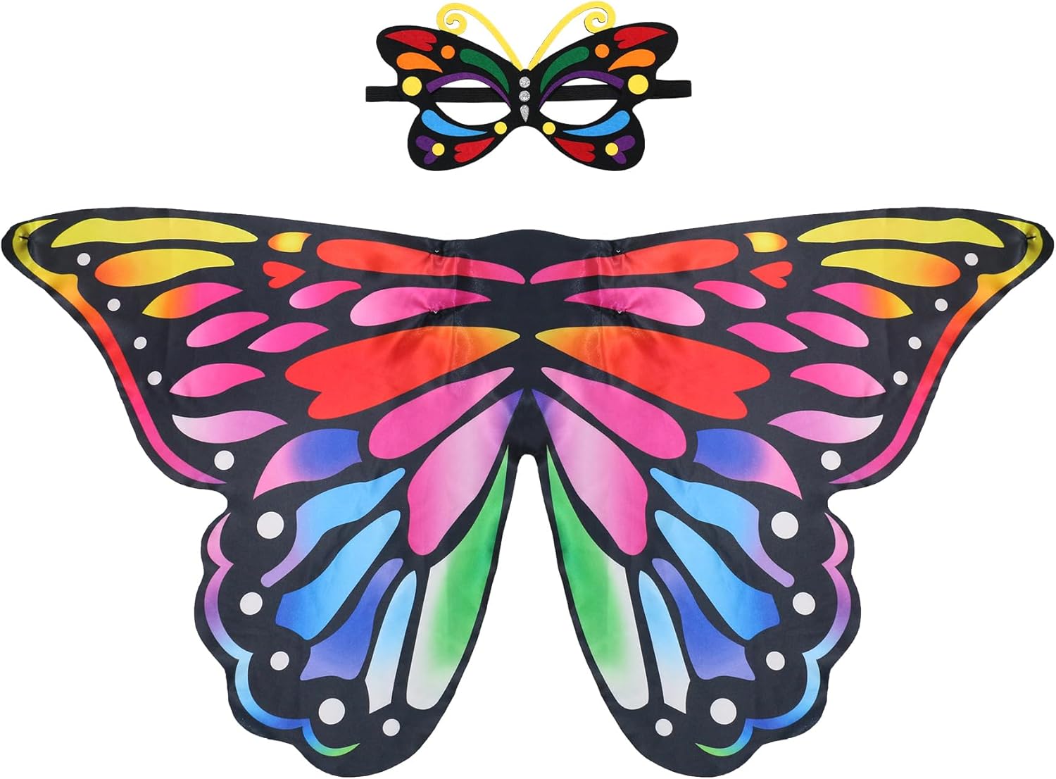 Creatoy Toddler Butterfly Wings Costume for Girls