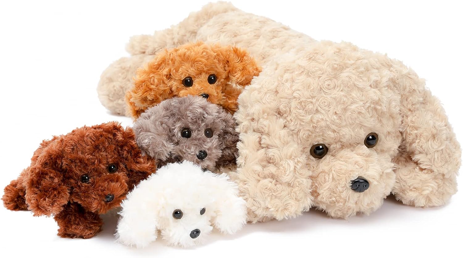 MorisMos Dog Stuffed Animal 24in Set for Kids and Adults