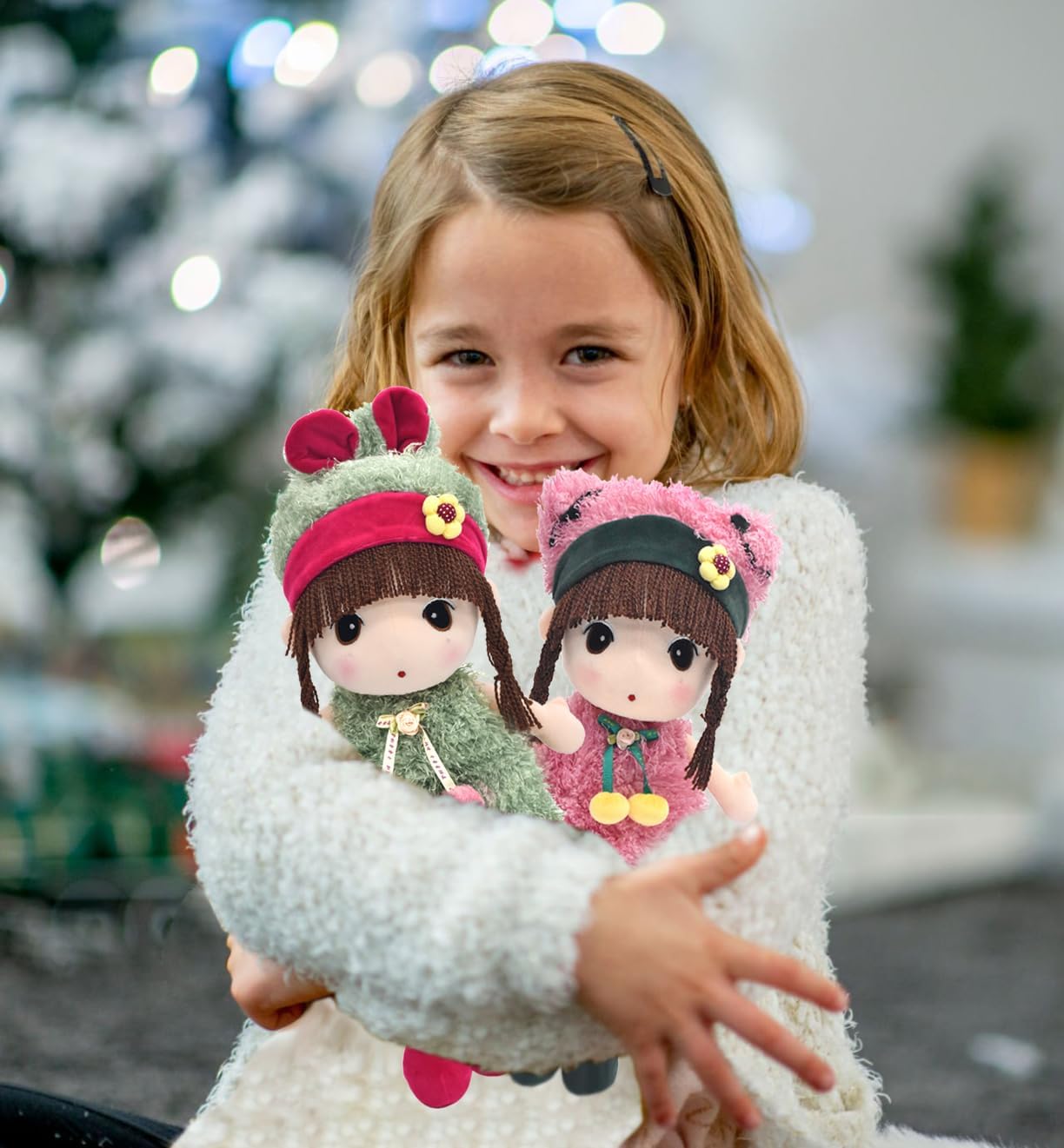 HWD Kawaii 17 Inch Plush Girl Toy Doll