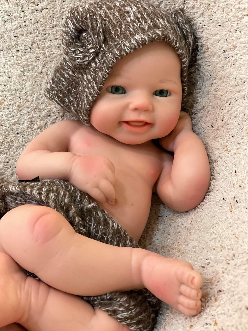 Abenduot 16 Inch Silicone Baby Doll with Weight