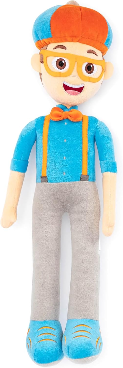 Blippi Plush Pillow Buddy - 24 Inches Soft Toy