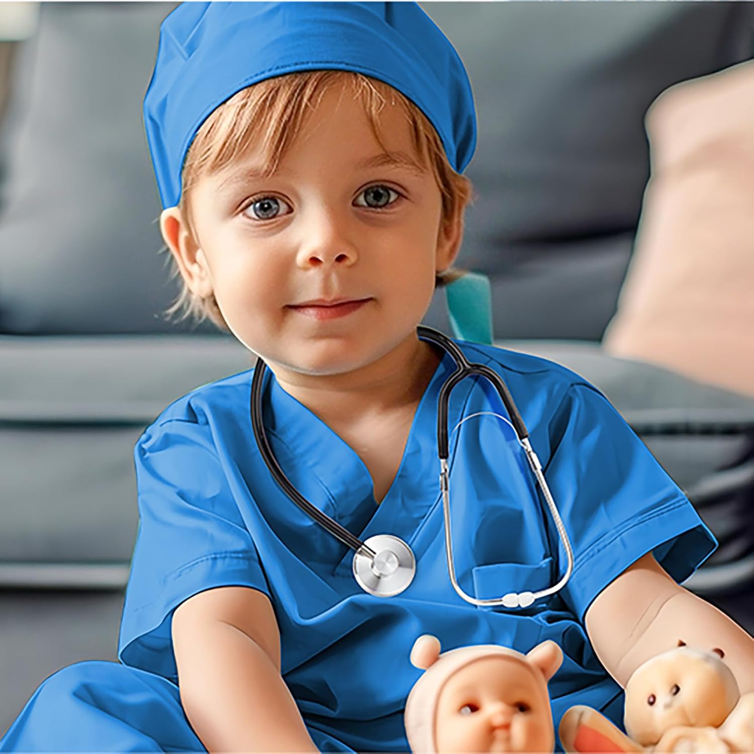 Rizuko Kids Doctor Costume 6PCS Halloween Set