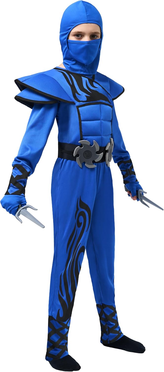 Spooktacular Creations Kids Halloween Ninja Costume