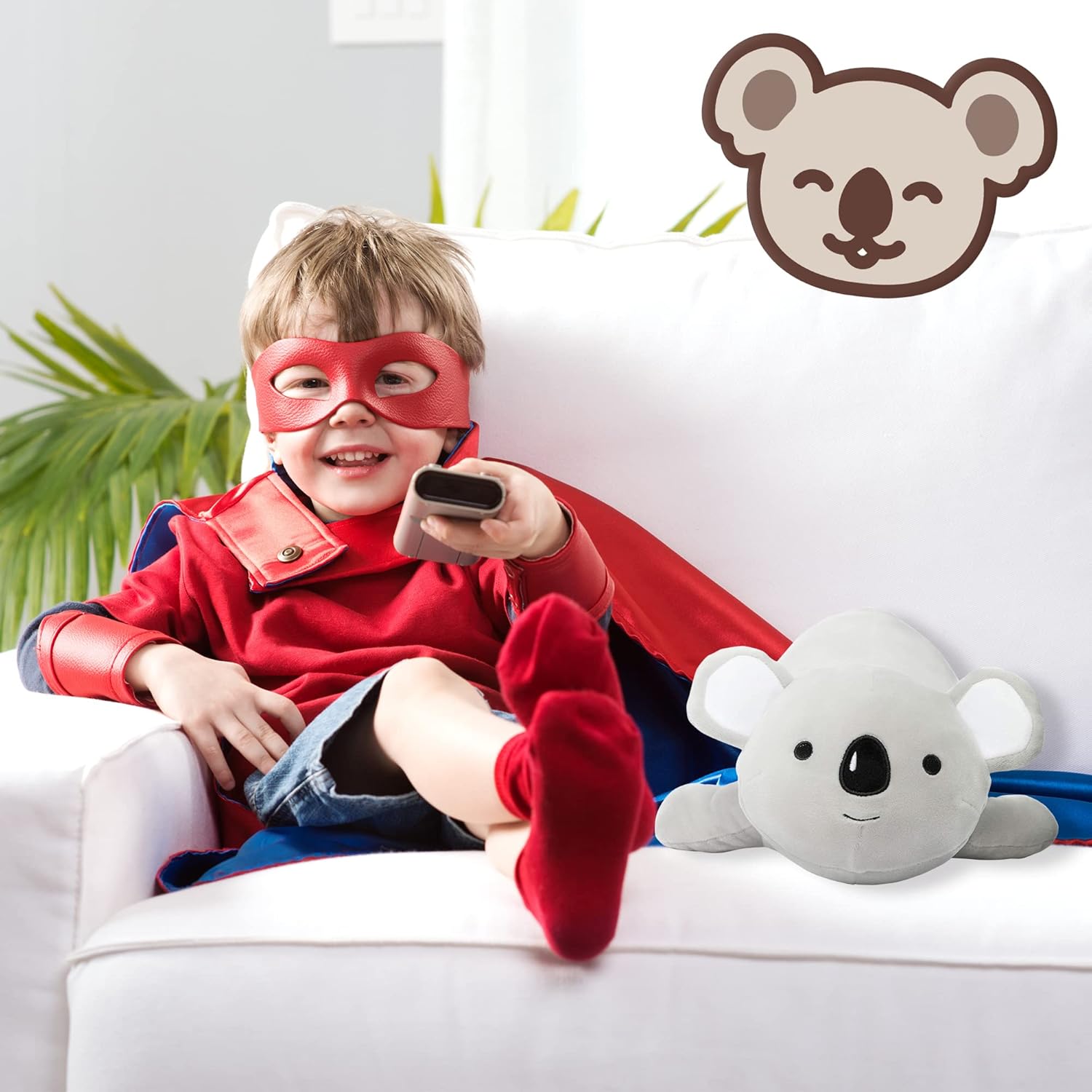 Cute Koala Bear Plush Pillow for Kids