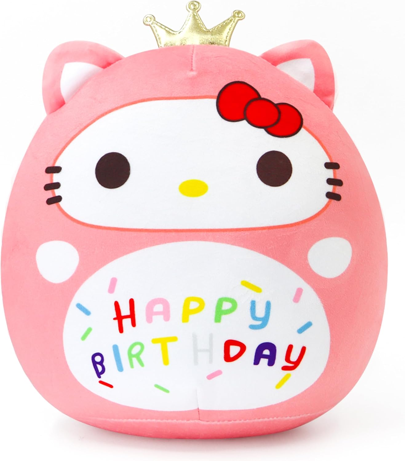COAQAC 78 Inch Pink Kitty Plush Pillow Toy