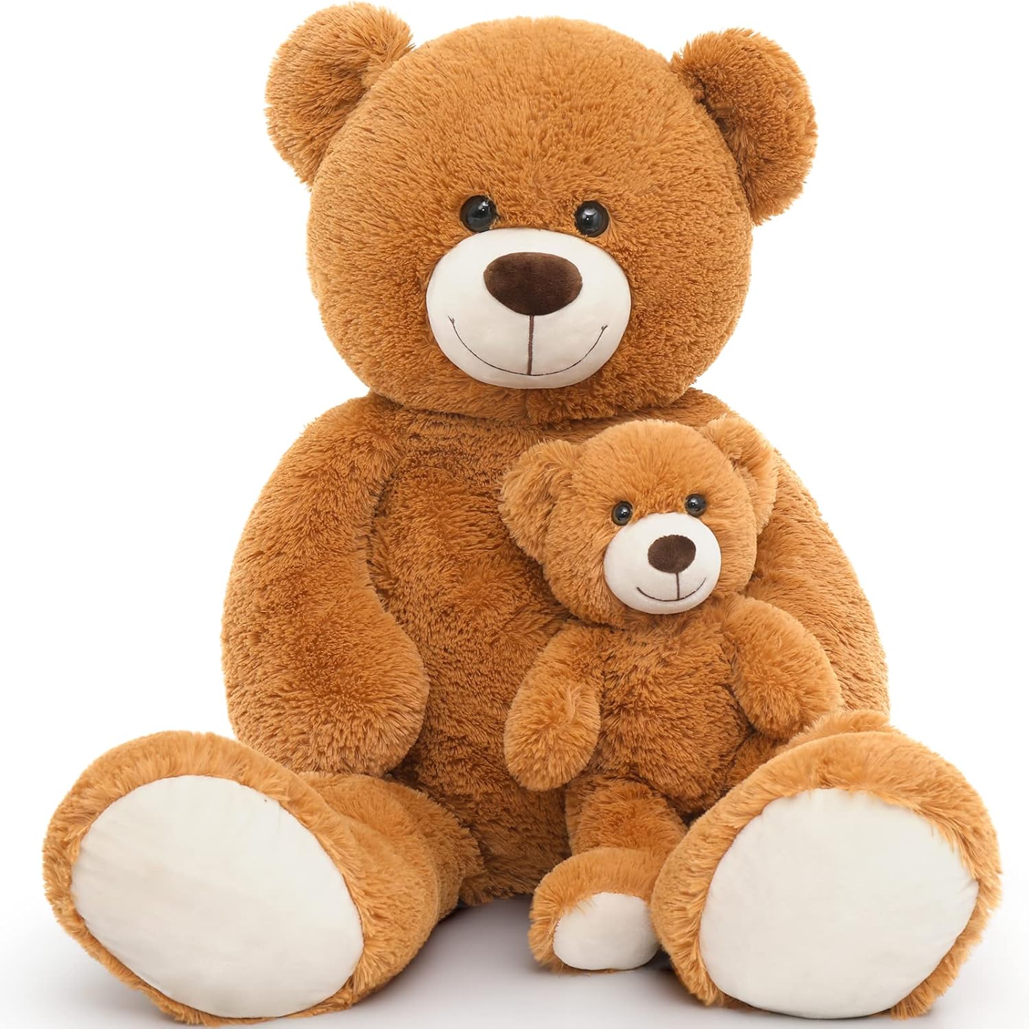 Tezituor 39in Giant Teddy Bear Mommy and Baby