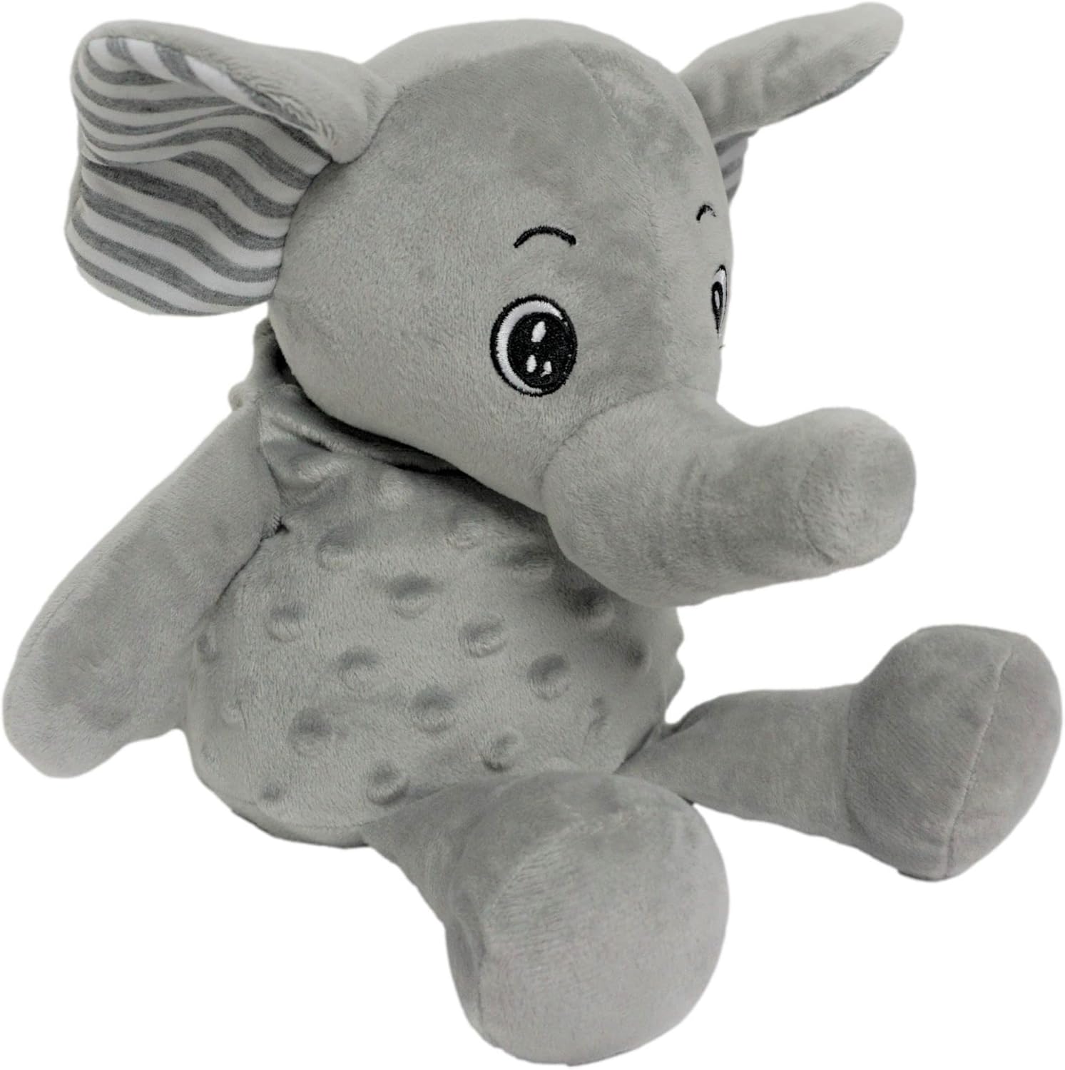 SENSORY4U Weighted Elephant Plush Toy - 25 Lb Stress Relief Comforter