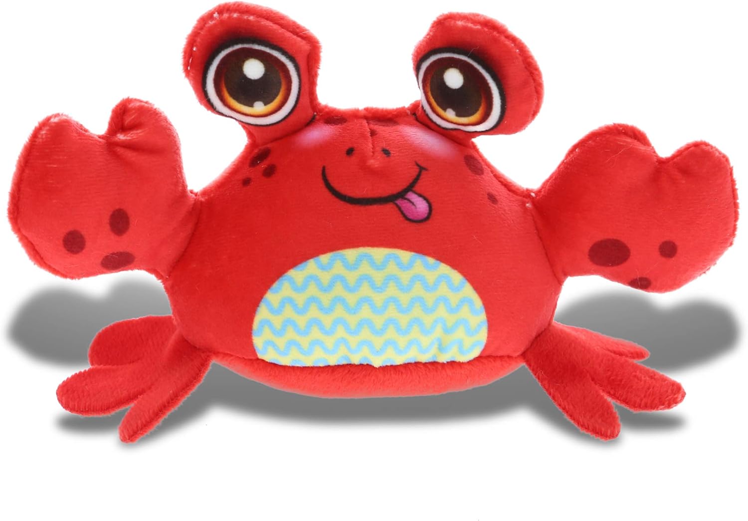 DolliBu Red Crab Plush Toy - 55 Inches Huggable
