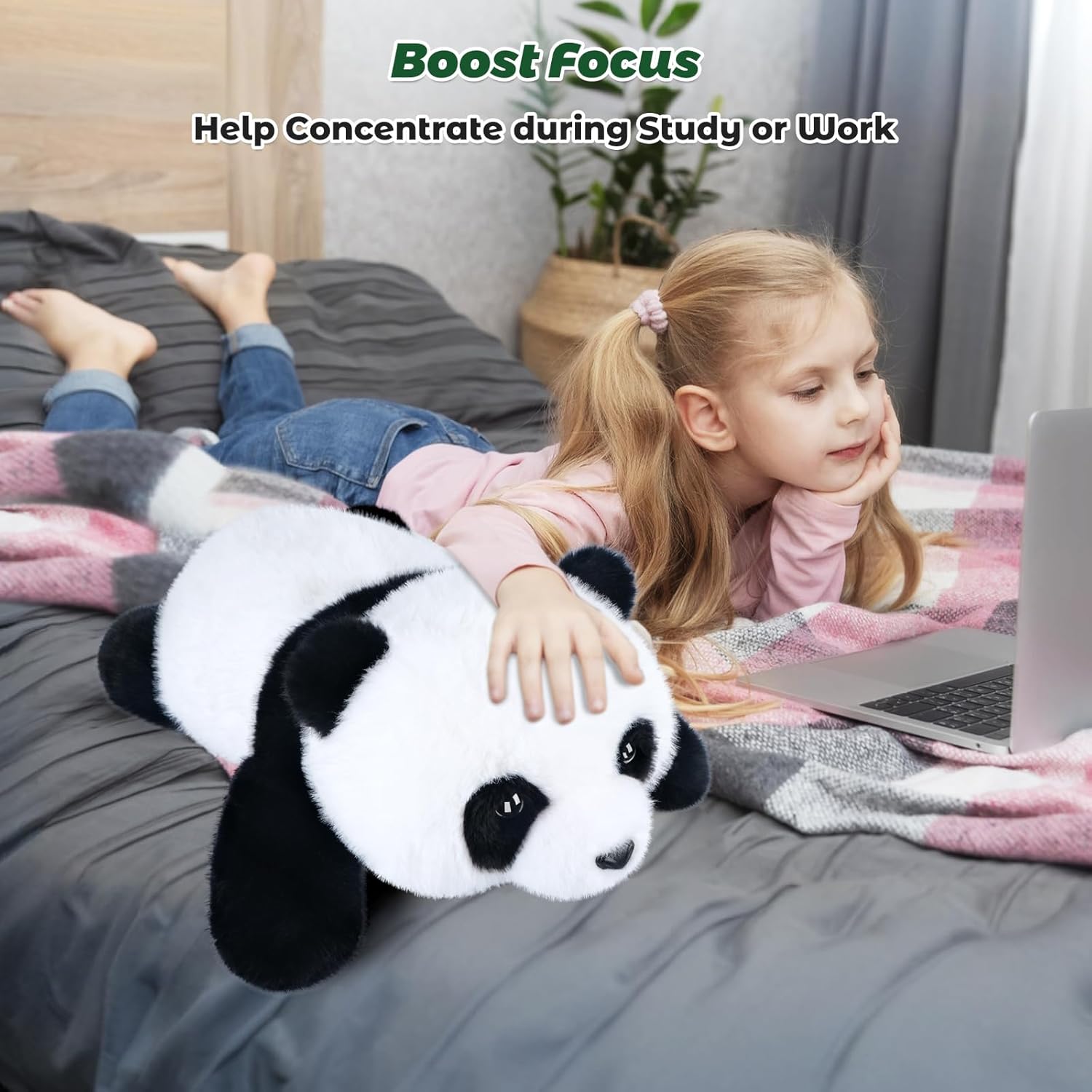 23 Panda Weighted Stuffed Animal for Kids Adults