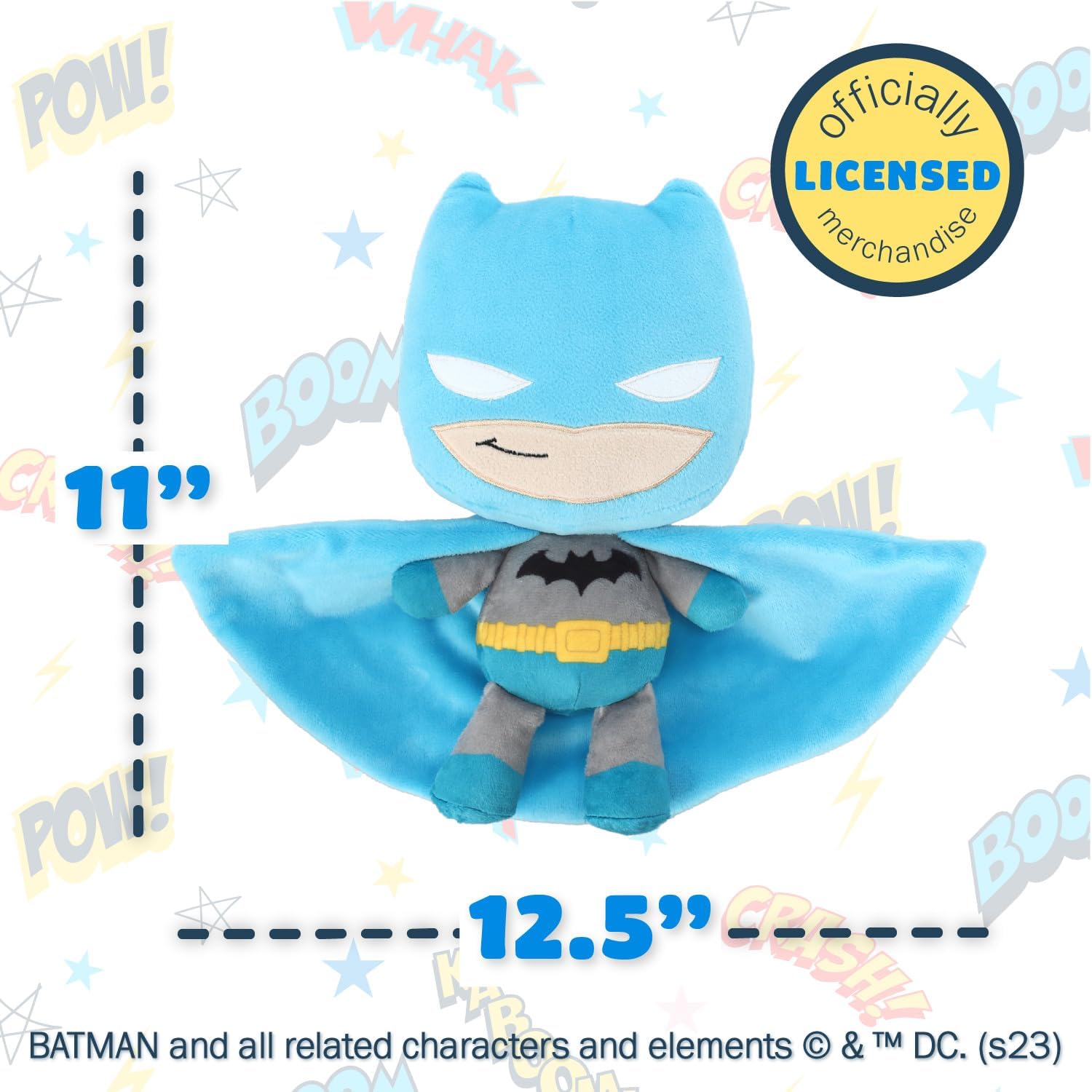 KIDS PREFERRED Batman Stuffed Animal 10 Inches