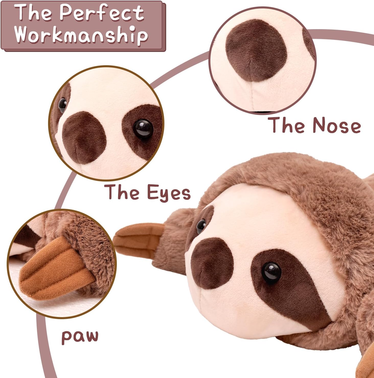 PINMINGS Weighted Plushies for Adults and Kids