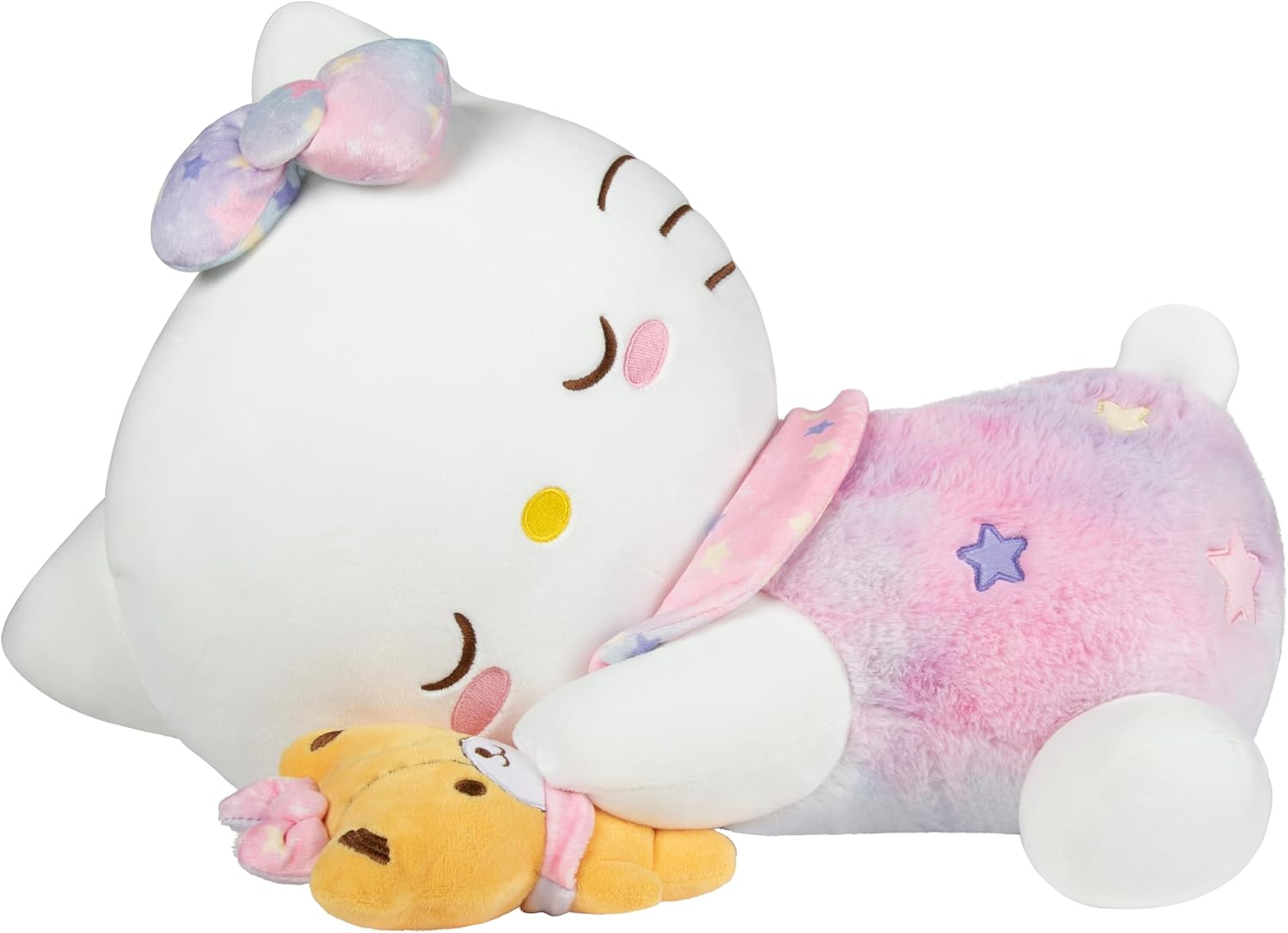 Hello Kitty 18-Inch Sleeping Plush with Bestie Accessory
