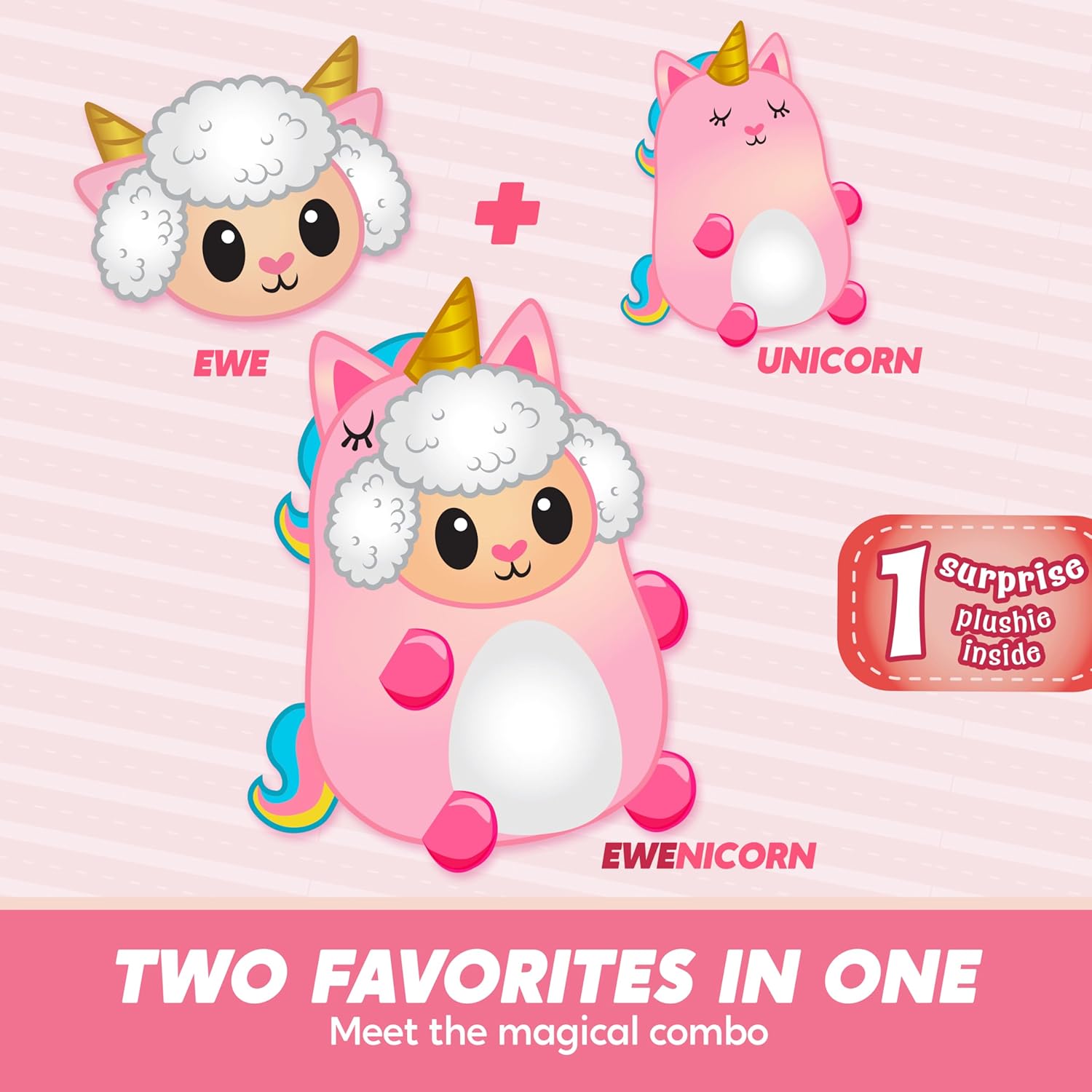 JOYIN Kawaii Unicorn Sheep Plushie Toy