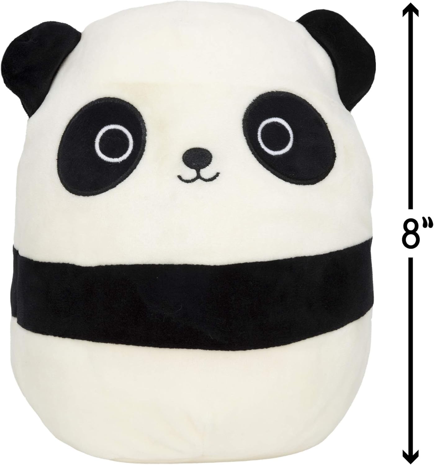 Squishmallows Official Stanley The Panda 8 Inch Plush Toy