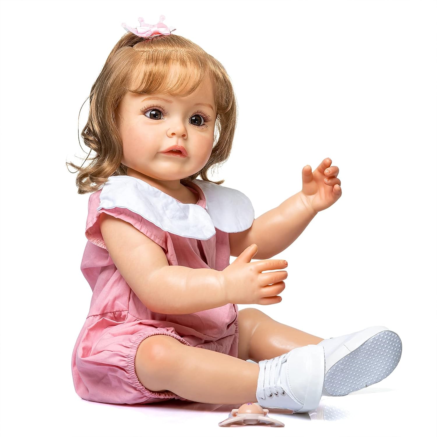 Angelbaby 55cm Handmade Silicone Baby Doll with Accessories
