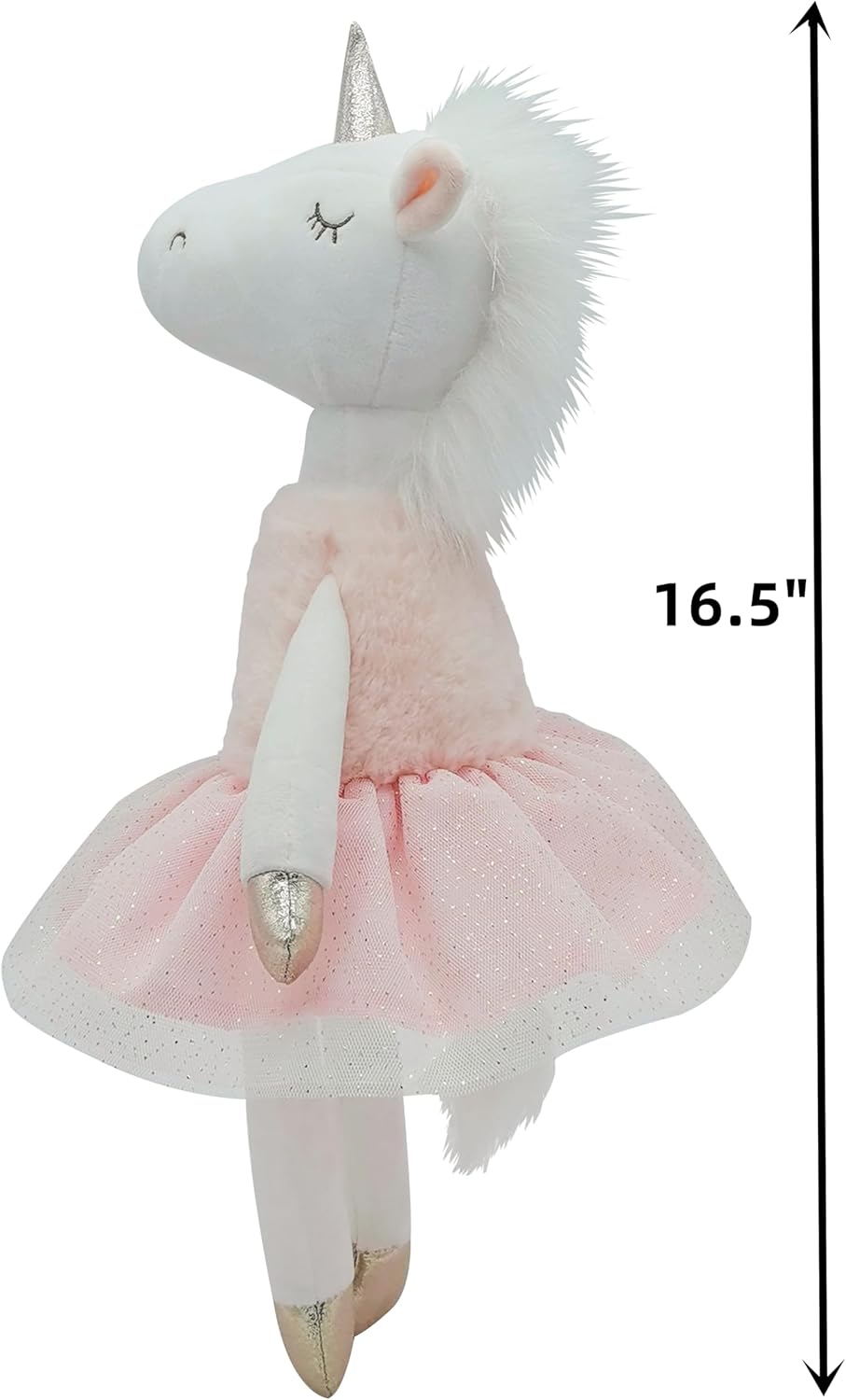 165 Tall Ballerina Unicorn Plush Toy for Girls