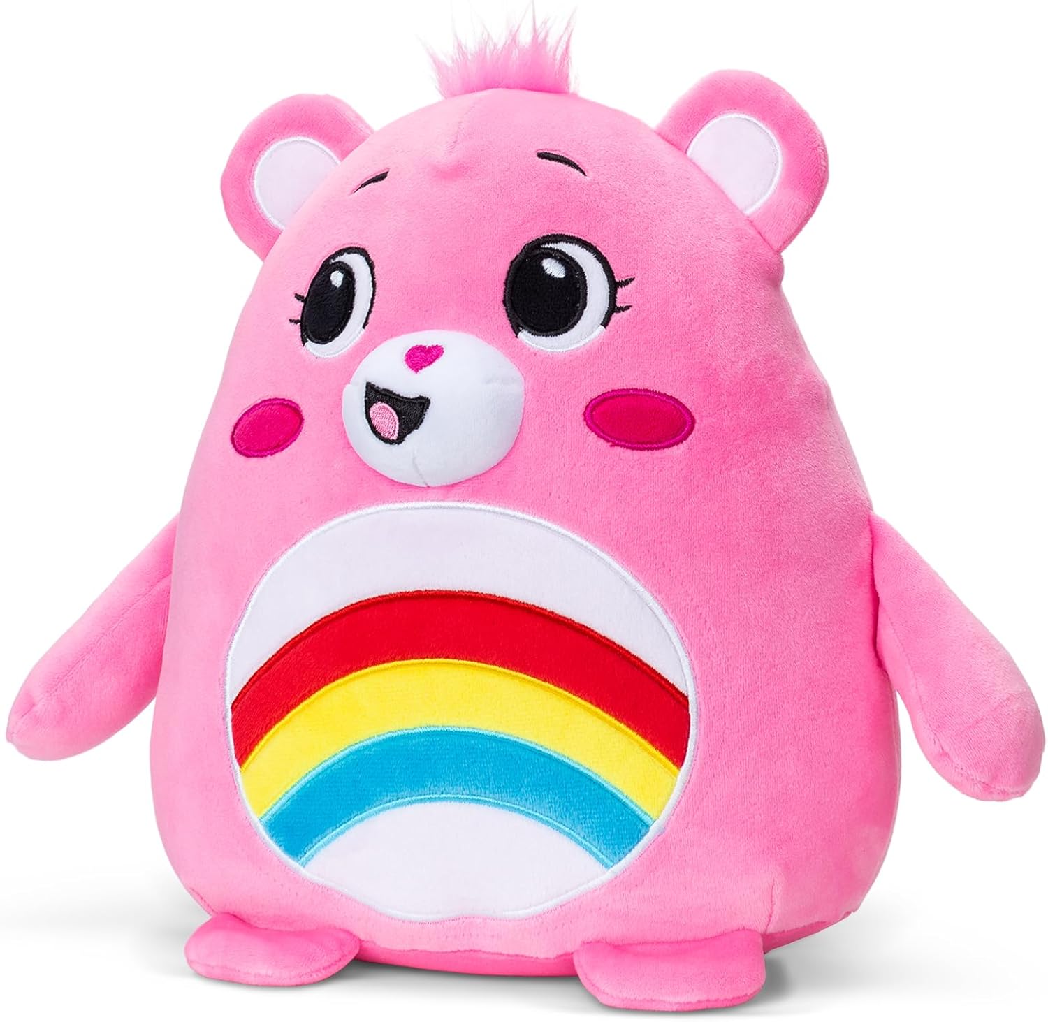 Care Bears Squishy 10 Plush Cheer Bear - Pink