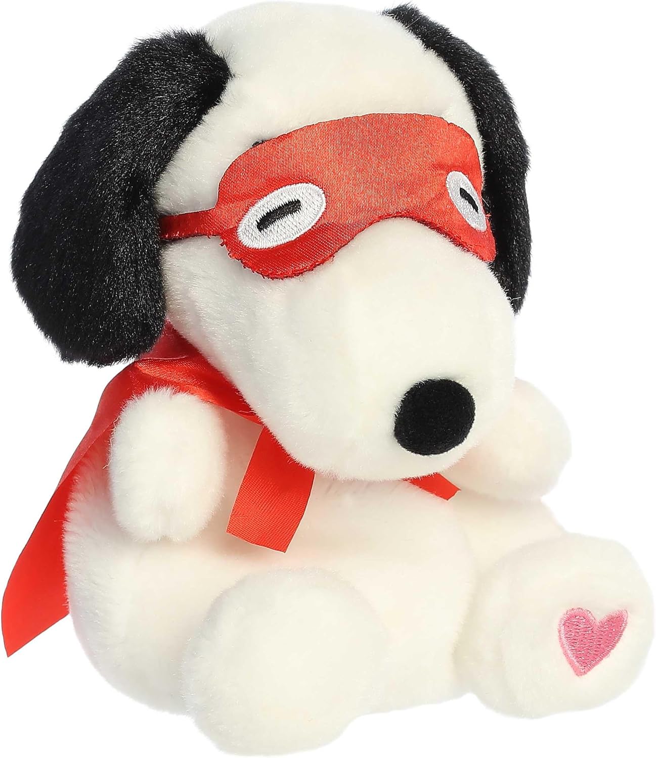 Aurora Snoopy Kissing Bandit Stuffed Animal - 5 Inches