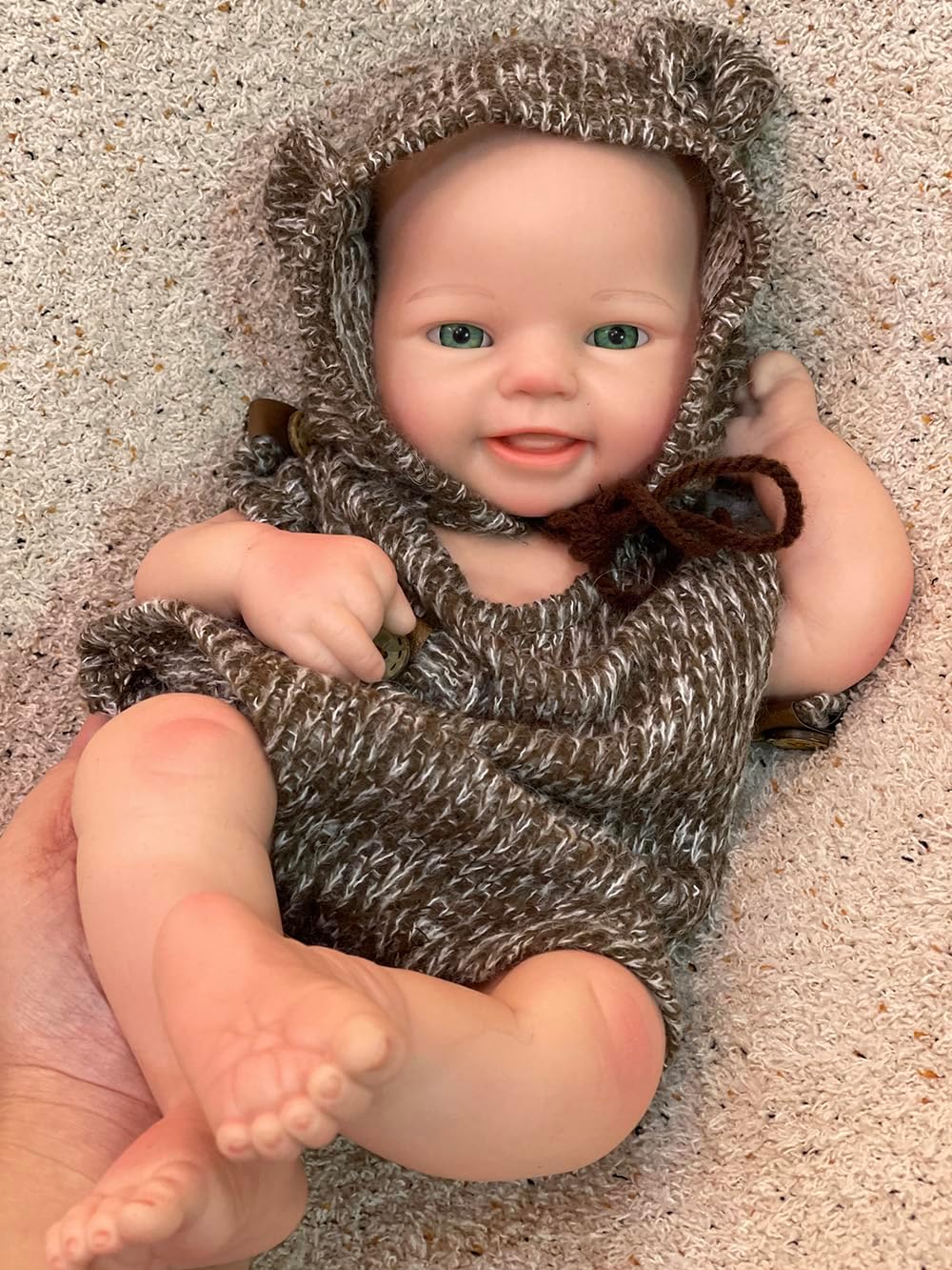 Abenduot 16 Inch Silicone Baby Doll with Weight