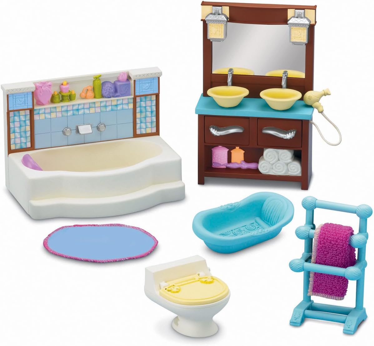 Fisher-Price Loving Family Bathroom Playset 1
