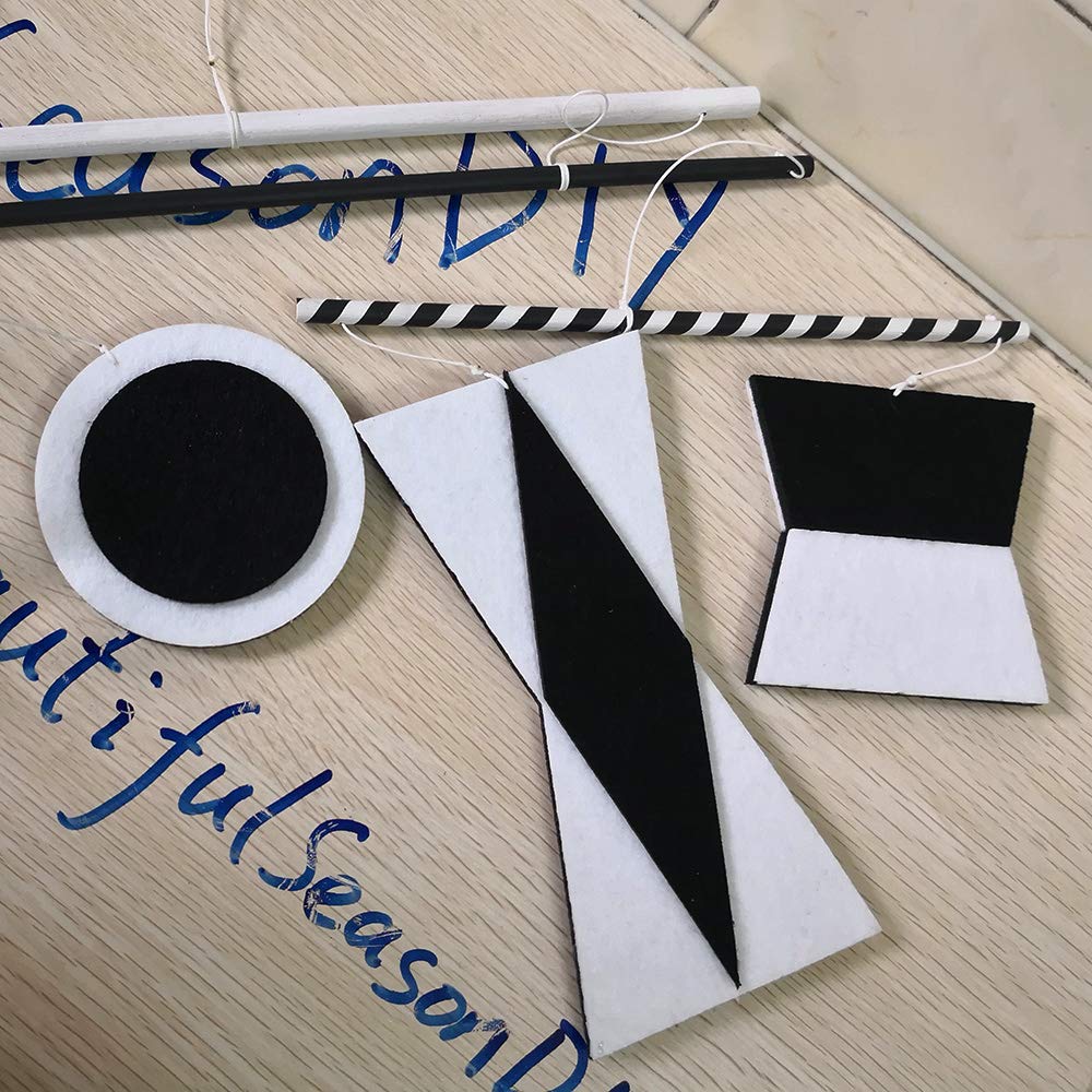 Lerydesi Montessori Baby Mobile Toy White Black