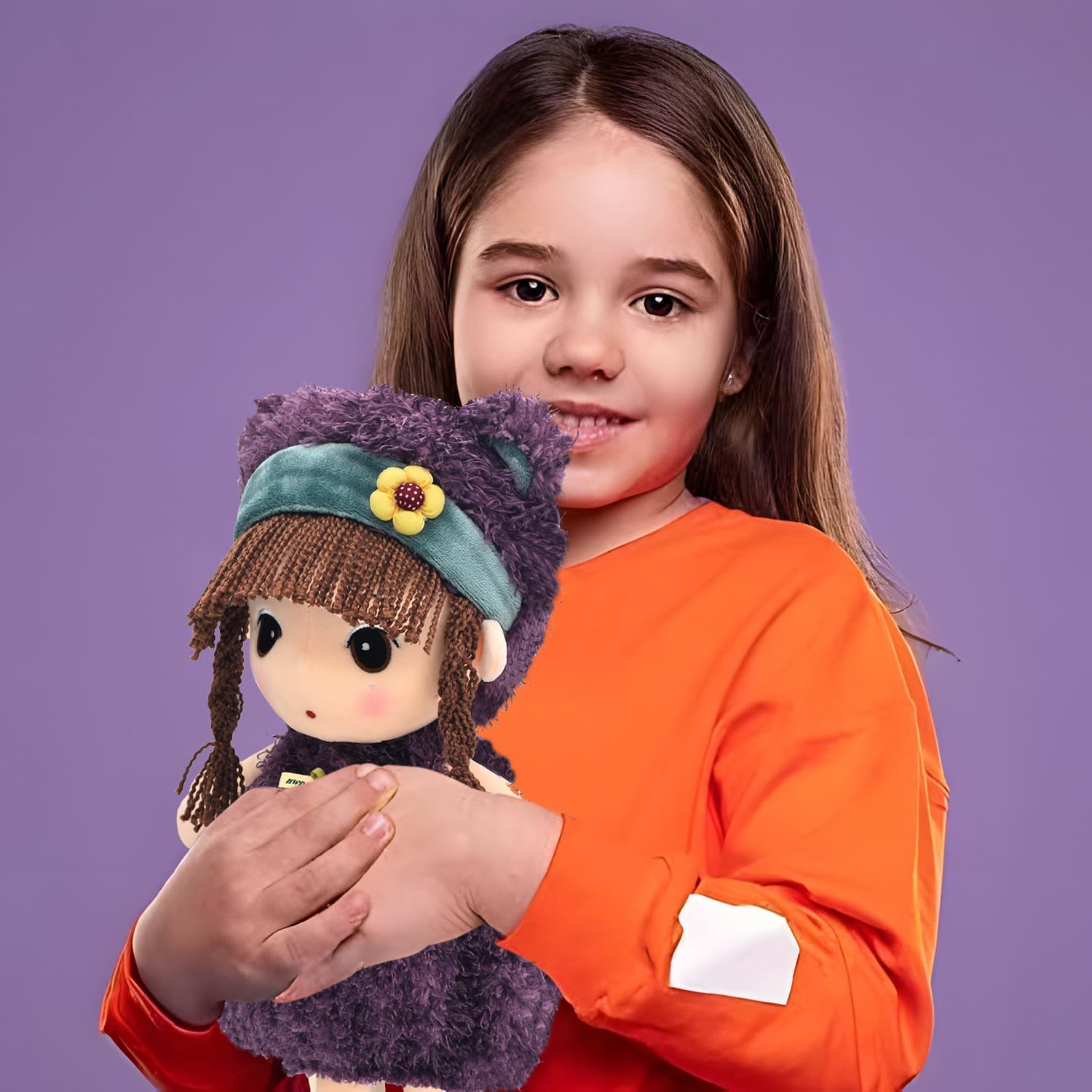 HWD Kawaii 17 Inch Plush Girl Toy Doll
