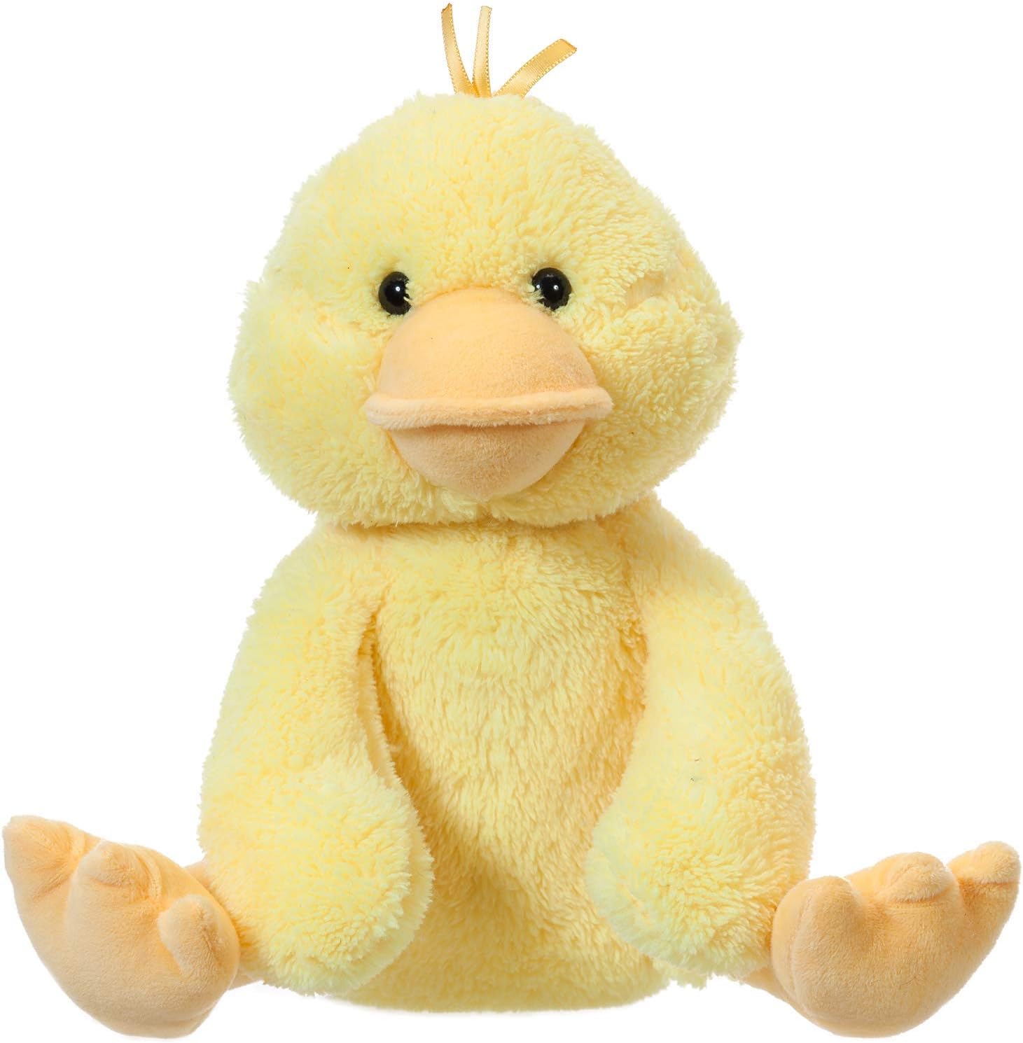 Apricot Lamb Fluffy Duck Plush Stuffed Animal for Kids
