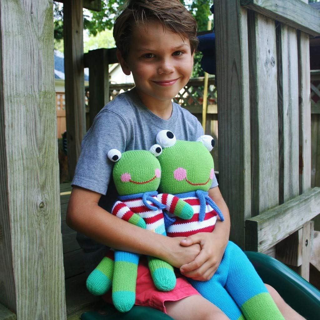 ZUBELS Baby Freddy The Frog Plush Toy 24-Inch