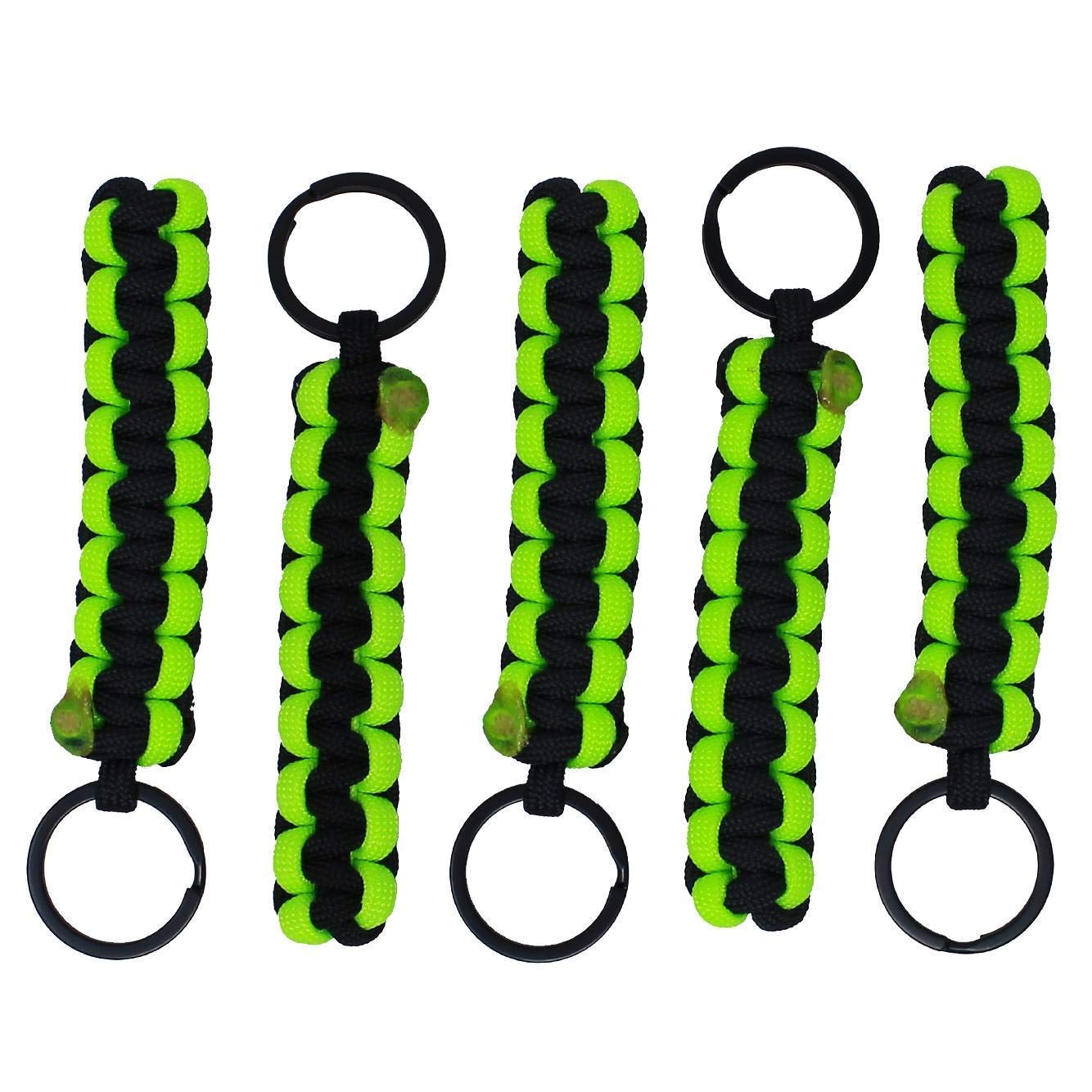BGTV BubbasGarageTv Large Heavy Duty Paracord Zipper Pulls