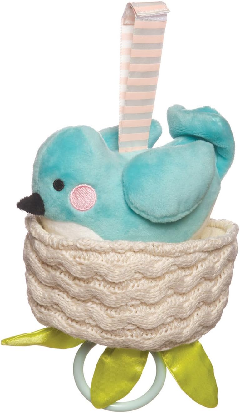 Manhattan Toy Lullaby Bird Pull Musical Crib Toy