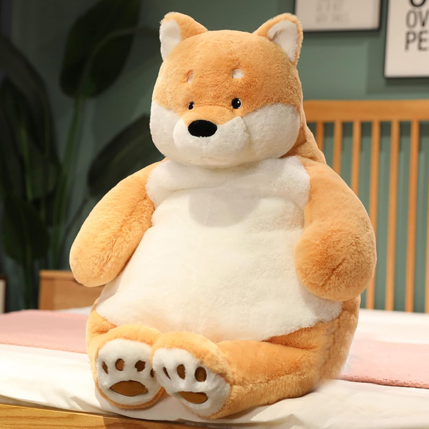Ronivia Shiba Inu Weighted Plush Pillow
