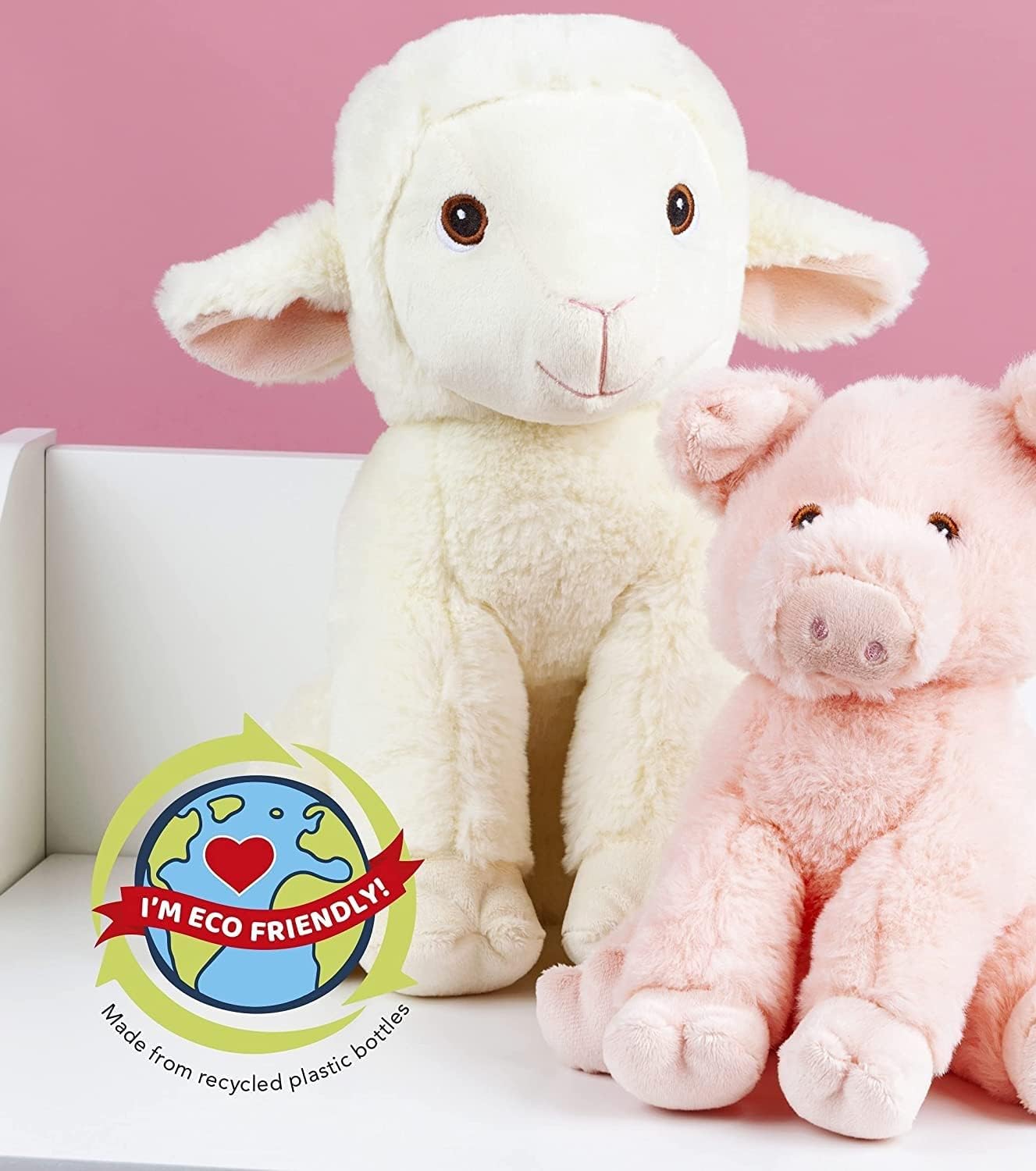 Your Planet 6 Eco Soft Plush Lamb Teddy Bear
