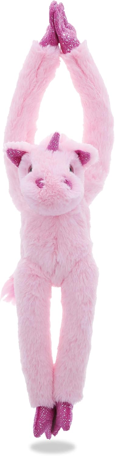 DolliBu Hanging Plush Unicorn - 21 Inch Soft Cuddly