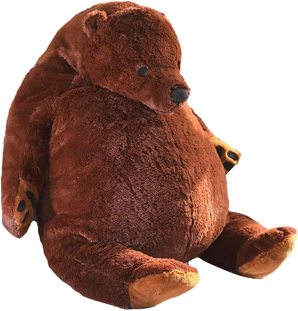 Yeqivo Giant Brown Bear Plush Toy 393inch for Kids