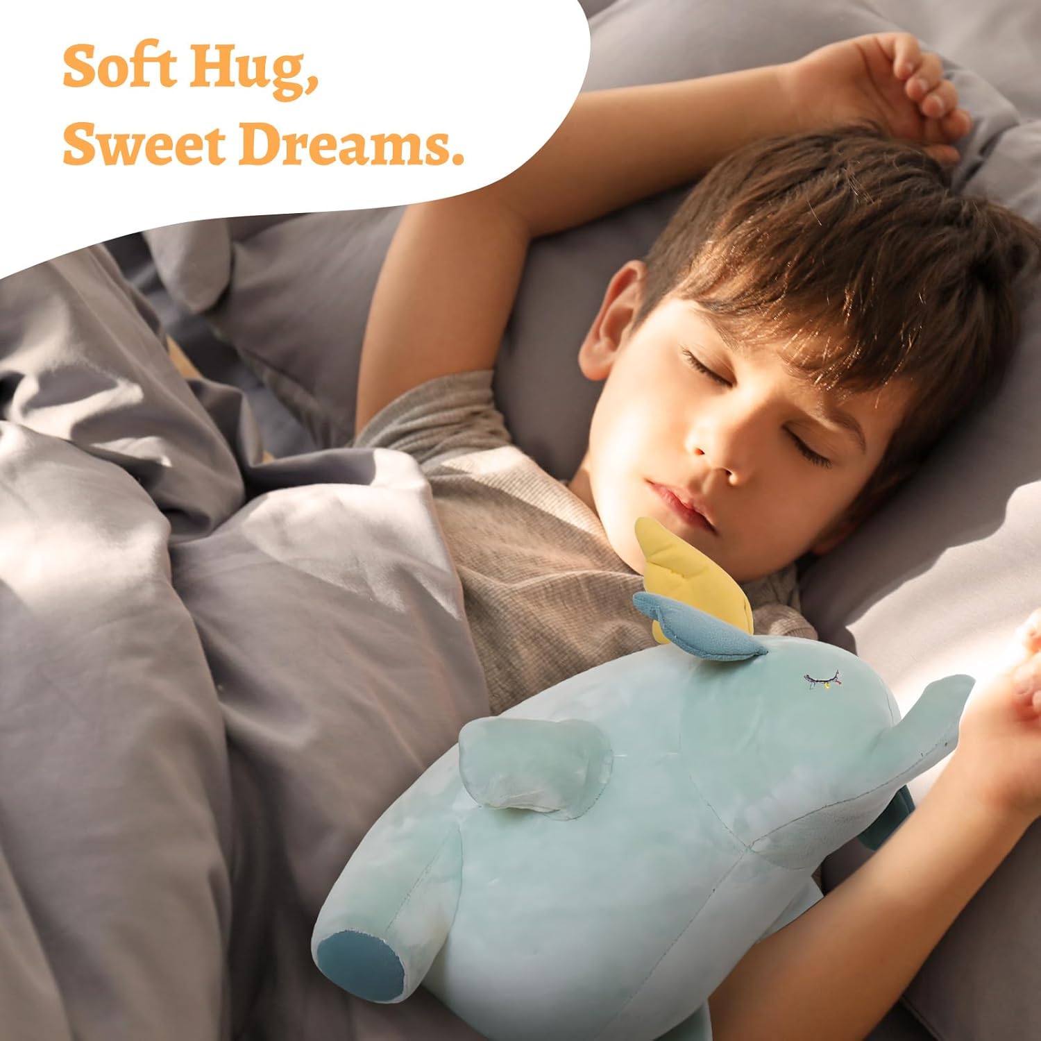 Adorable Elephant Stuffed Animal 13 Huggable Plush Pillow
